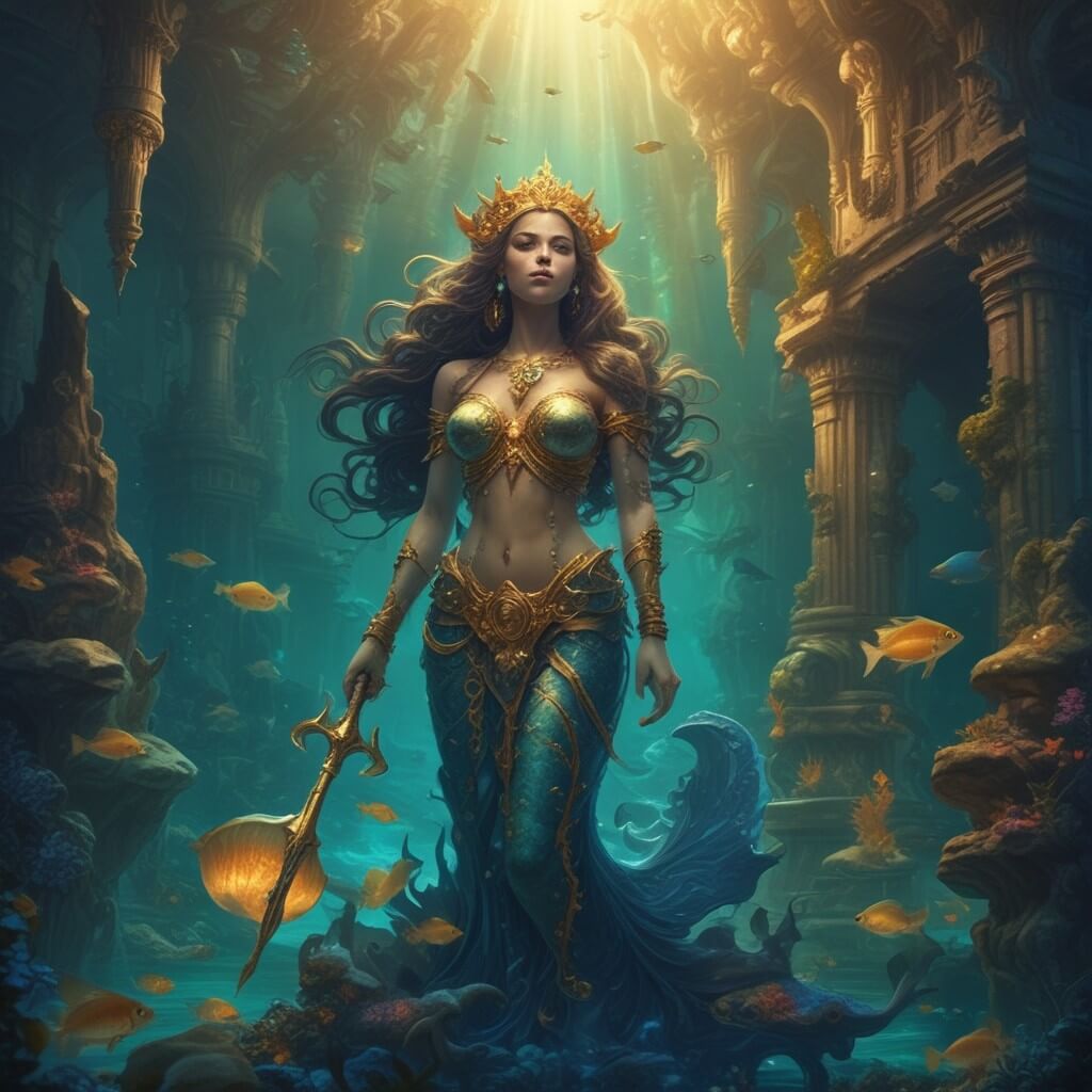 Ancient-Inspired Mythical Mermaid Names